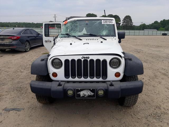 1J4GA39198L650412 - 2008 JEEP WRANGLER U X WHITE photo 5