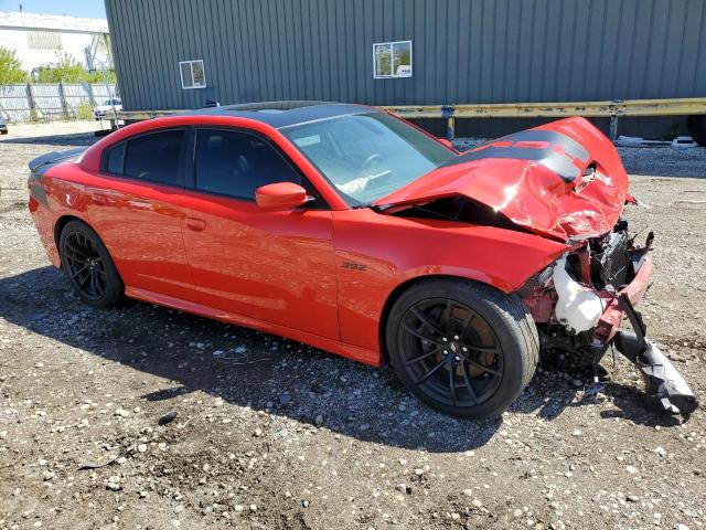 2C3CDXGJXMH535478 - 2021 DODGE CHARGER SCAT PACK RED photo 4