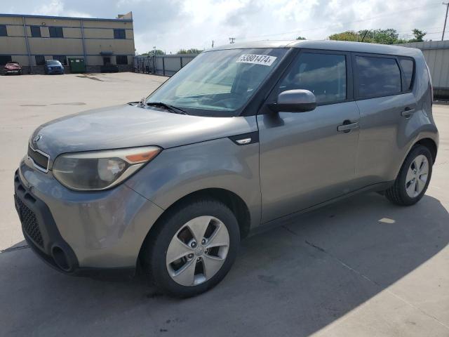 KNDJN2A23E7014071 - 2014 KIA SOUL GRAY photo 1