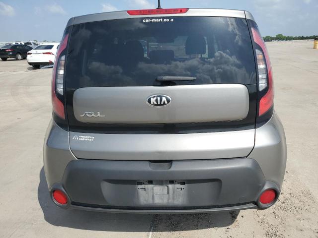 KNDJN2A23E7014071 - 2014 KIA SOUL GRAY photo 6