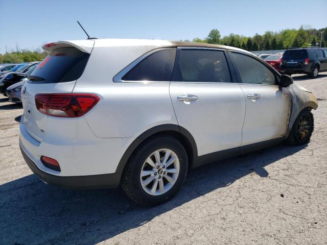 5XYPGDA32LG665846 - 2020 KIA SORENTO L WHITE photo 3