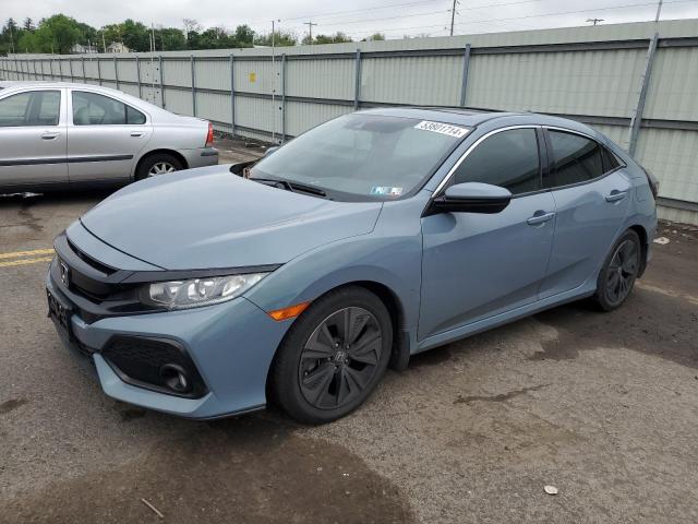 SHHFK7H89JU218401 - 2018 HONDA CIVIC EXL Mavi foto 1