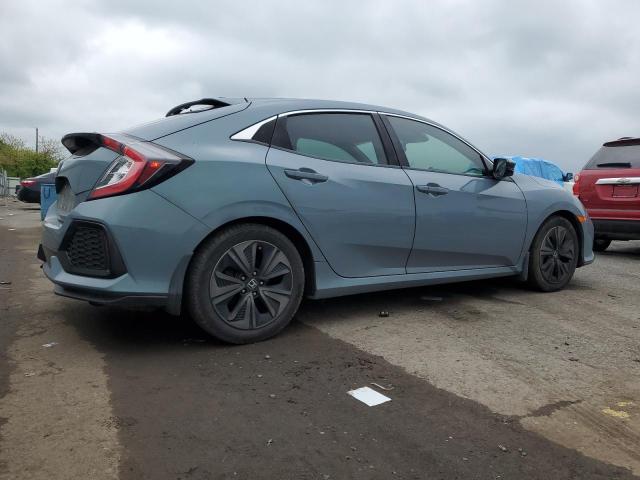 SHHFK7H89JU218401 - 2018 HONDA CIVIC EXL BLUE photo 3