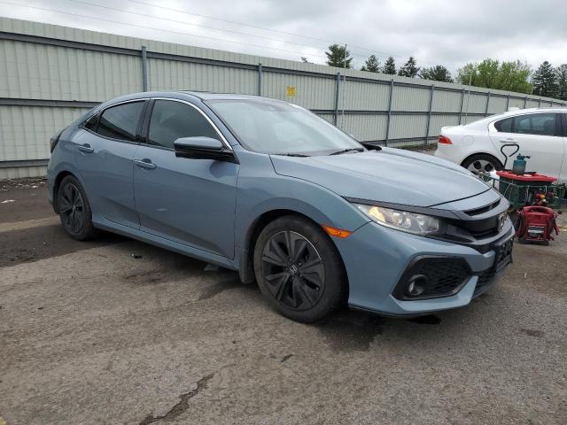 SHHFK7H89JU218401 - 2018 HONDA CIVIC EXL BLUE photo 4