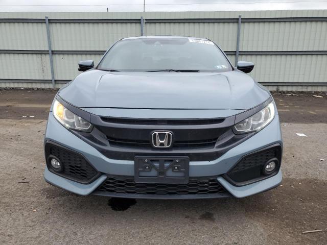 SHHFK7H89JU218401 - 2018 HONDA CIVIC EXL BLUE photo 5