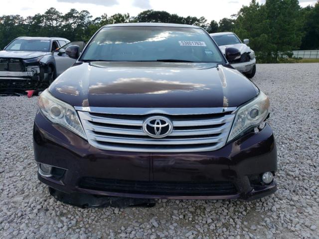 4T1BK3DB0BU411129 - 2011 TOYOTA AVALON BASE Tünd qırmızı foto 5