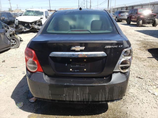 1G1JC5SG8E4190786 - 2014 CHEVROLET SONIC LT BLACK photo 6