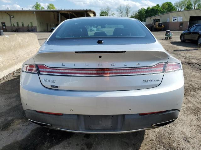 3LN6L5FC6HR612789 - 2017 LINCOLN MKZ RESERVE ვერცხლისფერი ფოტო 6