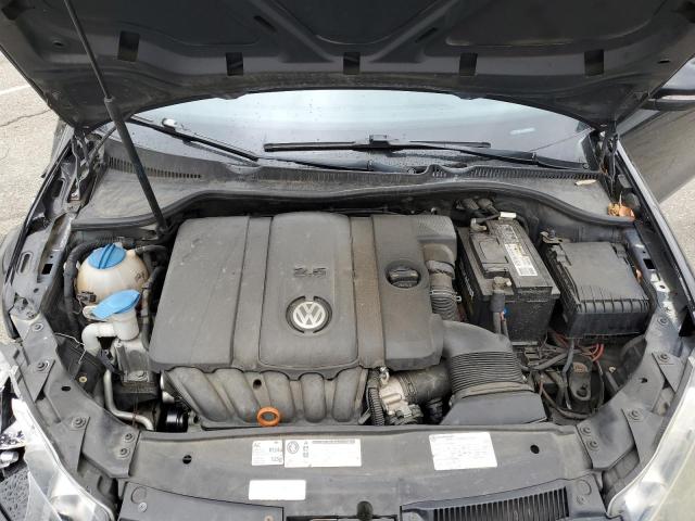 WVWAA7AJ9CW054447 - 2012 VOLKSWAGEN GOLF BLACK photo 11