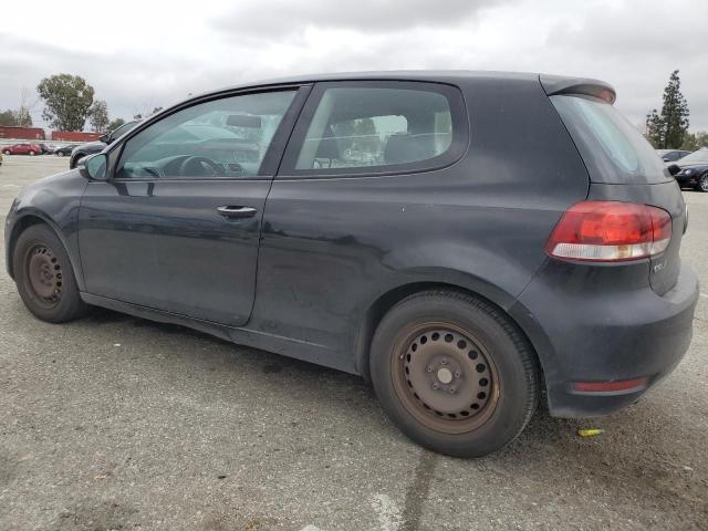 WVWAA7AJ9CW054447 - 2012 VOLKSWAGEN GOLF BLACK photo 2