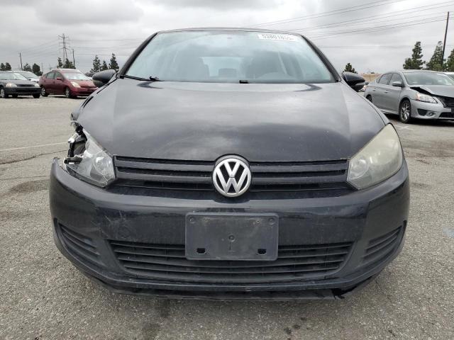 WVWAA7AJ9CW054447 - 2012 VOLKSWAGEN GOLF BLACK photo 5