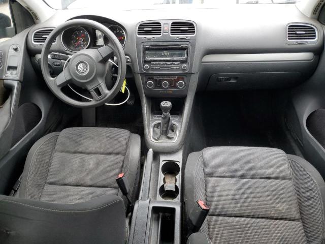 WVWAA7AJ9CW054447 - 2012 VOLKSWAGEN GOLF BLACK photo 8