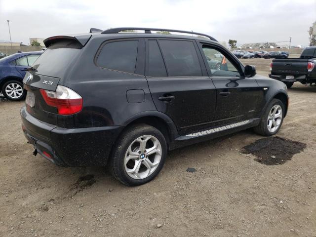 WBXPC9C44AWJ33936 - 2010 BMW X3 XDRIVE30I BLACK photo 3
