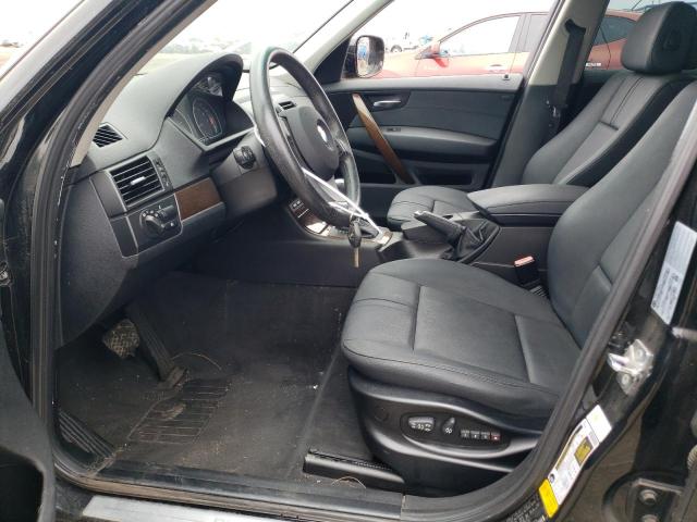 WBXPC9C44AWJ33936 - 2010 BMW X3 XDRIVE30I BLACK photo 7