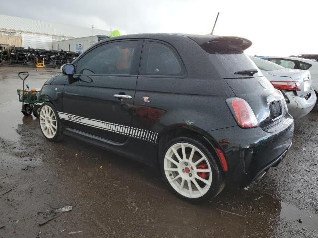 3C3CFFFH9FT504414 - 2015 FIAT 500 ABARTH BLACK photo 2