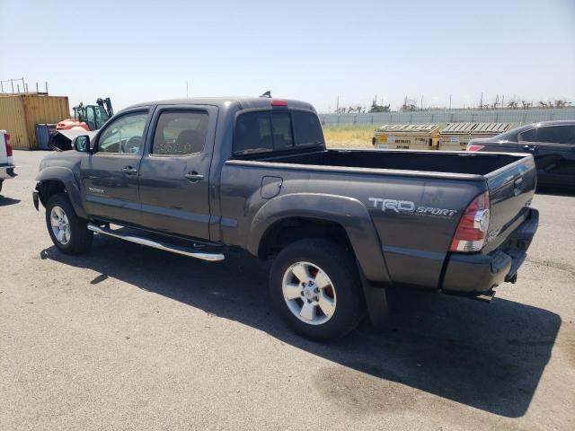 3TMKU4HN9FM042869 - 2015 TOYOTA TACOMA DOUBLE CAB PRERUNNER LONG BED GRAY photo 2