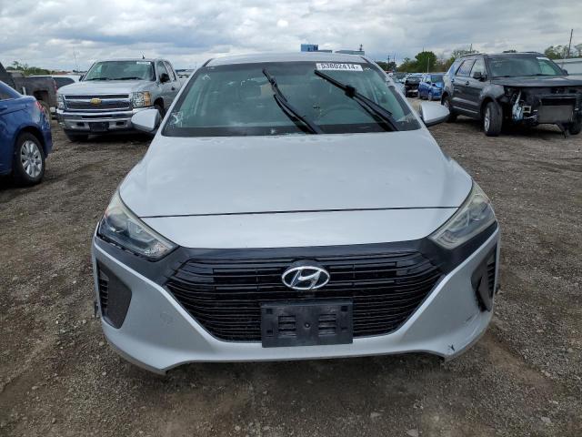 KMHC65LC5HU025040 - 2017 HYUNDAI IONIQ BLUE SILVER photo 5