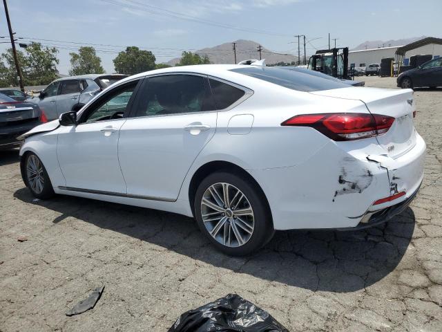 KMHGN4JE9JU285191 - 2018 GENESIS G80 BASE WHITE photo 2