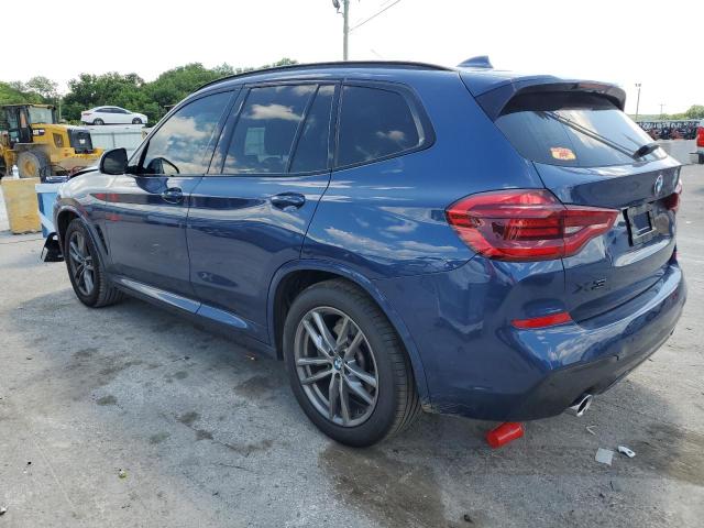 5UXTY3C07M9G22729 - 2021 BMW X3 SDRIVE30I Mavi fotoğraf 2