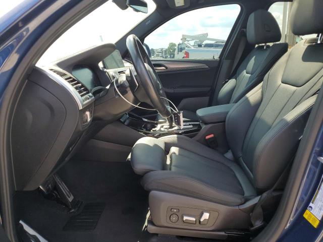 5UXTY3C07M9G22729 - 2021 BMW X3 SDRIVE30I Mavi fotoğraf 7