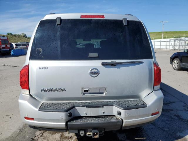 5N1AA0NC0CN615042 - 2012 NISSAN ARMADA SV SILVER photo 6