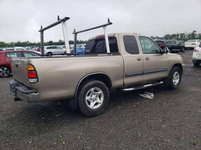 5TBRT34104S440749 - 2004 TOYOTA TUNDRA ACCESS CAB SR5 BEIGE photo 3