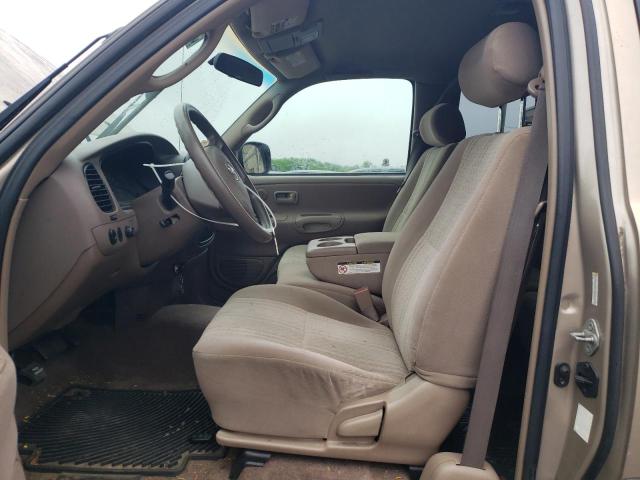 5TBRT34104S440749 - 2004 TOYOTA TUNDRA ACCESS CAB SR5 BEIGE photo 7