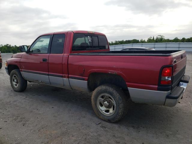 1B7HF13Z2WJ212404 - 1998 DODGE RAM PICKUP RED photo 2