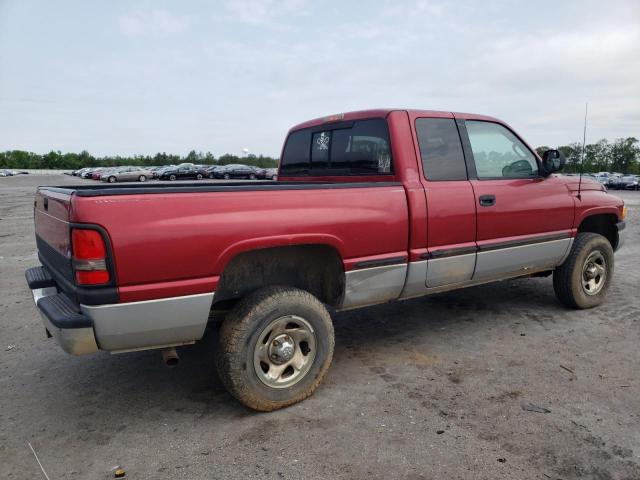 1B7HF13Z2WJ212404 - 1998 DODGE RAM PICKUP RED photo 3