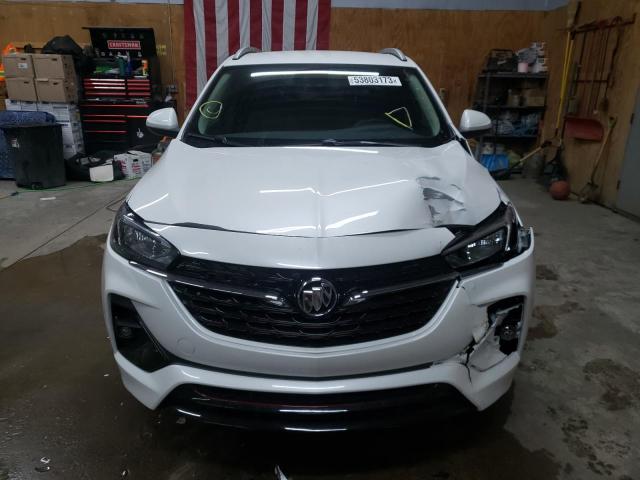 KL4MMESL4NB124952 - 2022 BUICK ENCORE GX SELECT WHITE photo 5