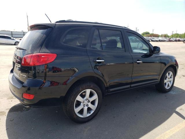 5NMSH73E97H047314 - 2007 HYUNDAI SANTA FE SE BLACK photo 3