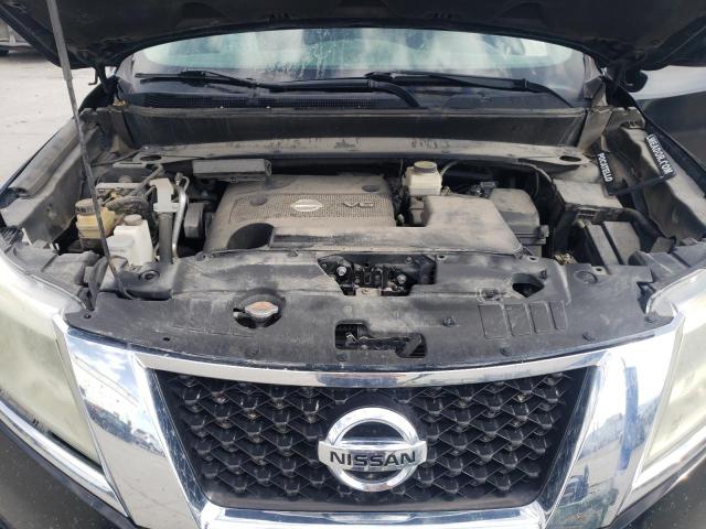 5N1AR2MM9EC618082 - 2014 NISSAN PATHFINDER S BLACK photo 11