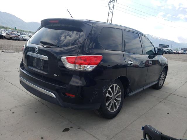5N1AR2MM9EC618082 - 2014 NISSAN PATHFINDER S BLACK photo 3
