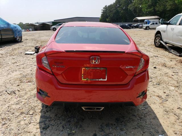2HGFC2F82LH535732 - 2020 HONDA CIVIC SPORT 红色 照片 6