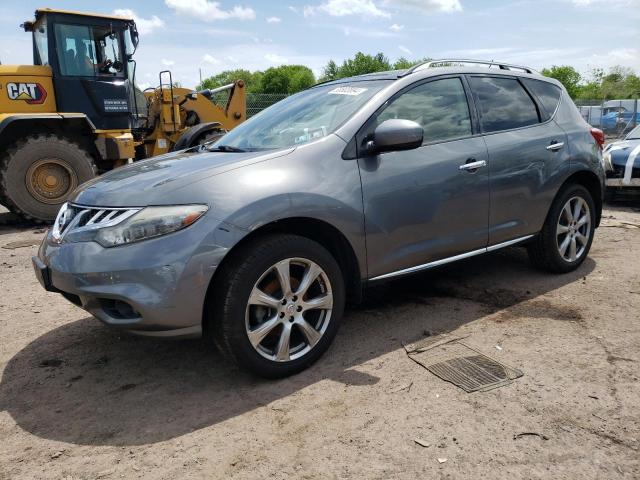 JN8AZ1MW7EW520543 - 2014 NISSAN MURANO S GRAY photo 1