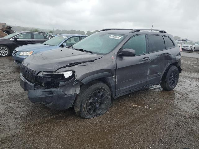 1C4PJMBN0KD258302 - 2019 JEEP CHEROKEE TRAILHAWK CHARCOAL photo 1