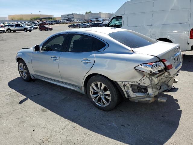 JN1EY1AP9CM910679 - 2012 INFINITI M35H SILVER photo 2