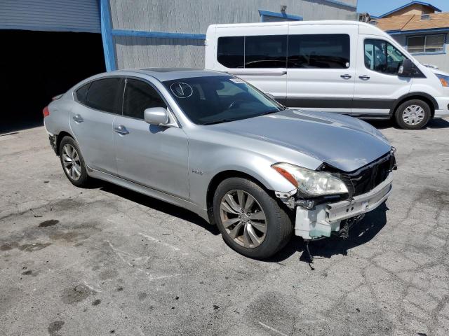 JN1EY1AP9CM910679 - 2012 INFINITI M35H SILVER photo 4