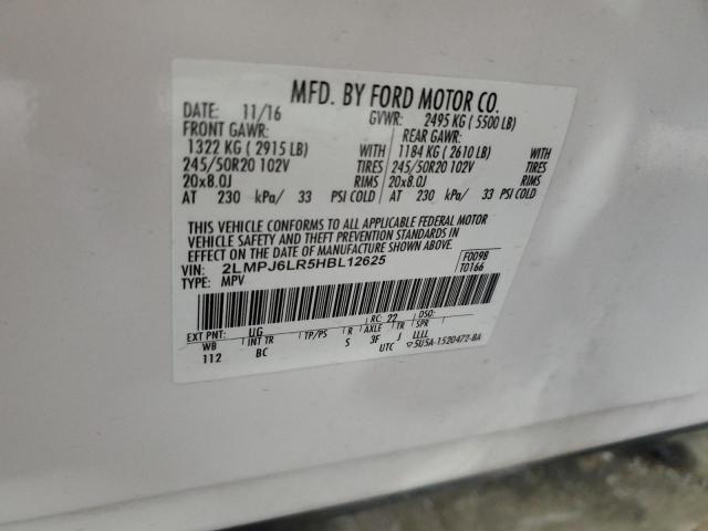 2LMPJ6LR5HBL12625 - 2017 LINCOLN MKX RESERVE Ağ foto 13