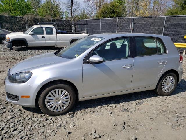 WVWDB7AJ4AW276059 - 2010 VOLKSWAGEN GOLF SILVER photo 1