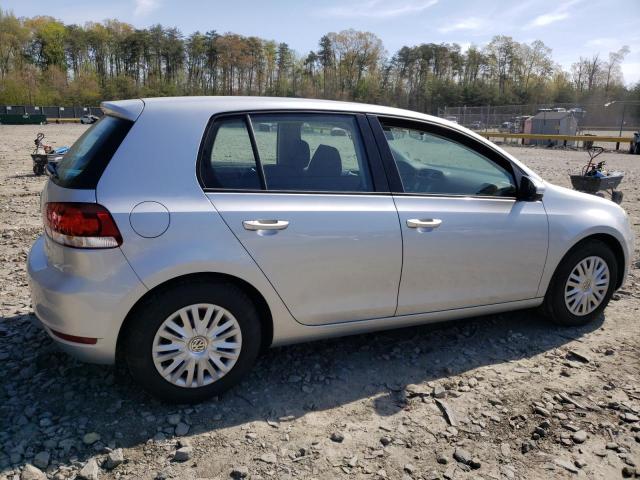 WVWDB7AJ4AW276059 - 2010 VOLKSWAGEN GOLF SILVER photo 3