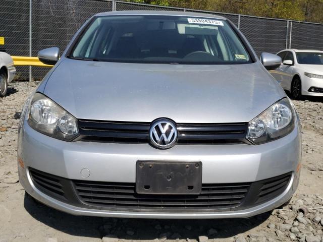 WVWDB7AJ4AW276059 - 2010 VOLKSWAGEN GOLF SILVER photo 5