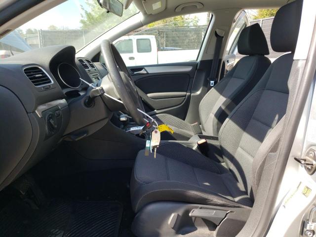 WVWDB7AJ4AW276059 - 2010 VOLKSWAGEN GOLF SILVER photo 7