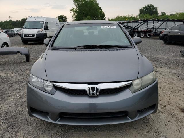 2HGFA1F5XAH316018 - 2010 HONDA CIVIC LX GRAY photo 5