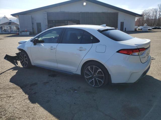 JTDM4RCE4LJ025435 - 2020 TOYOTA COROLLA SE Biały zdjęcie 2