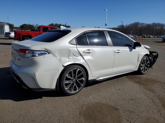 JTDM4RCE4LJ025435 - 2020 TOYOTA COROLLA SE Biały zdjęcie 3