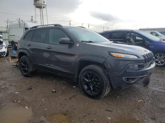 1C4PJMBS2EW298377 - 2014 JEEP CHEROKEE TRAILHAWK CHARCOAL photo 4