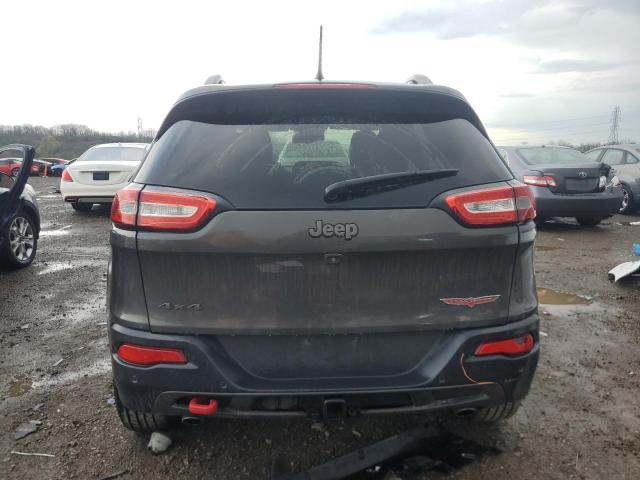 1C4PJMBS2EW298377 - 2014 JEEP CHEROKEE TRAILHAWK CHARCOAL photo 6