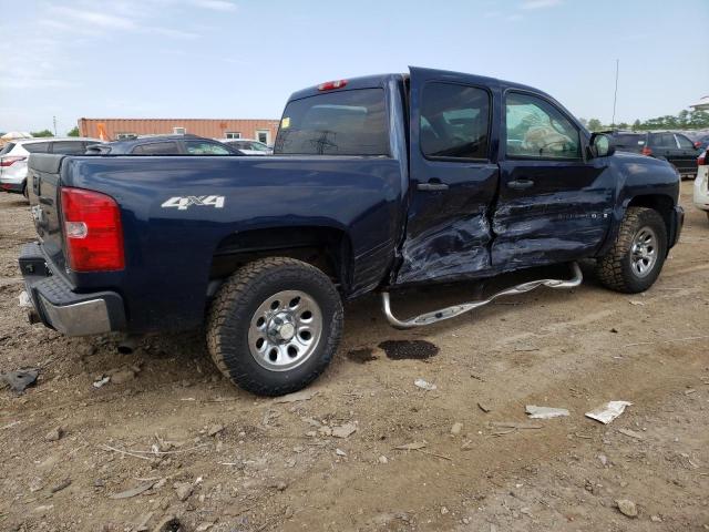 2GCEK13C171719977 - 2007 CHEVROLET SILVERADO K1500 CREW CAB BLUE photo 3