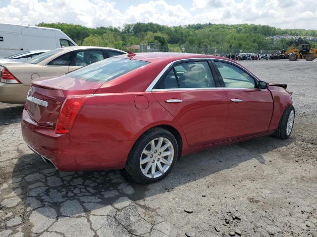 1G6AX5S35E0142326 - 2014 CADILLAC CTS LUXURY COLLECTION MAROON photo 3